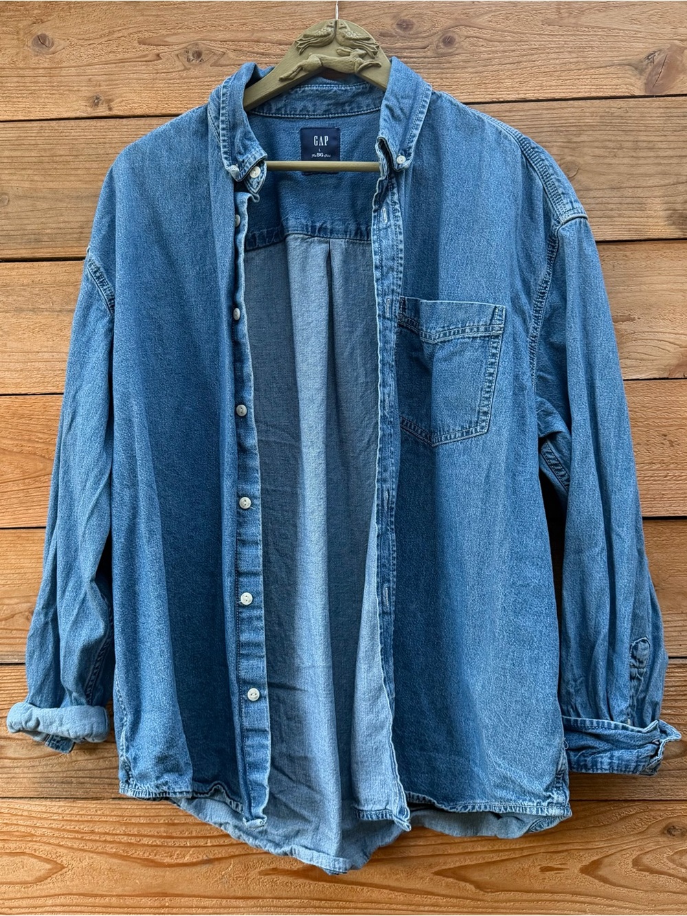 Gap Denim Big Shirt
